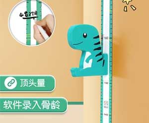 恐龙磁性身高尺